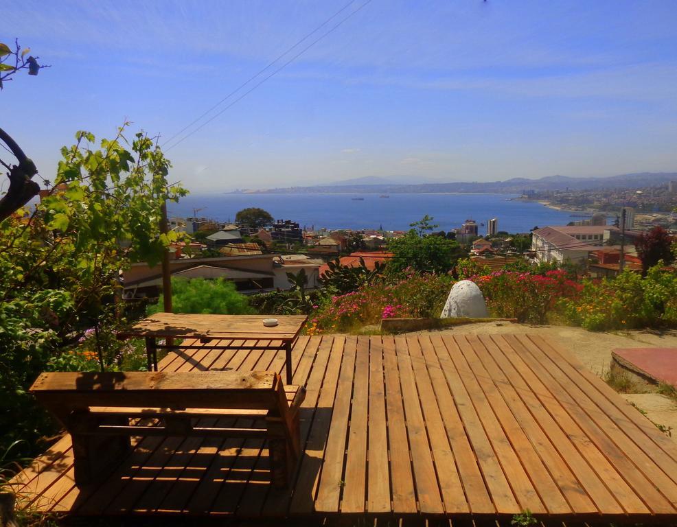 Hostal Faro Azul Valparaíso Buitenkant foto