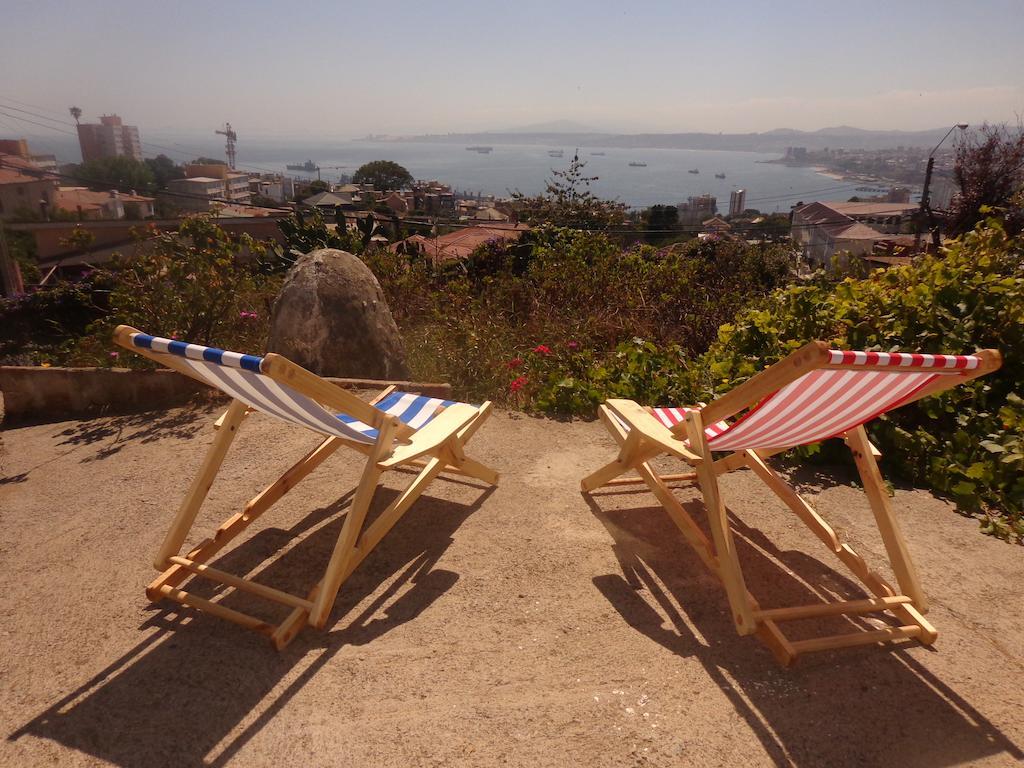 Hostal Faro Azul Valparaíso Buitenkant foto